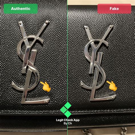 come riconoscere ysl falsa|YSL Bag: How To Spot Fake VS Real (With Pictures) .